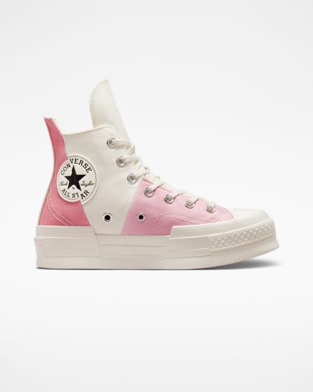 Tenisi Inalti Barbati Converse Chuck 70 Plus Color Candy Bej Portocalii Roz | RO XWYUP578